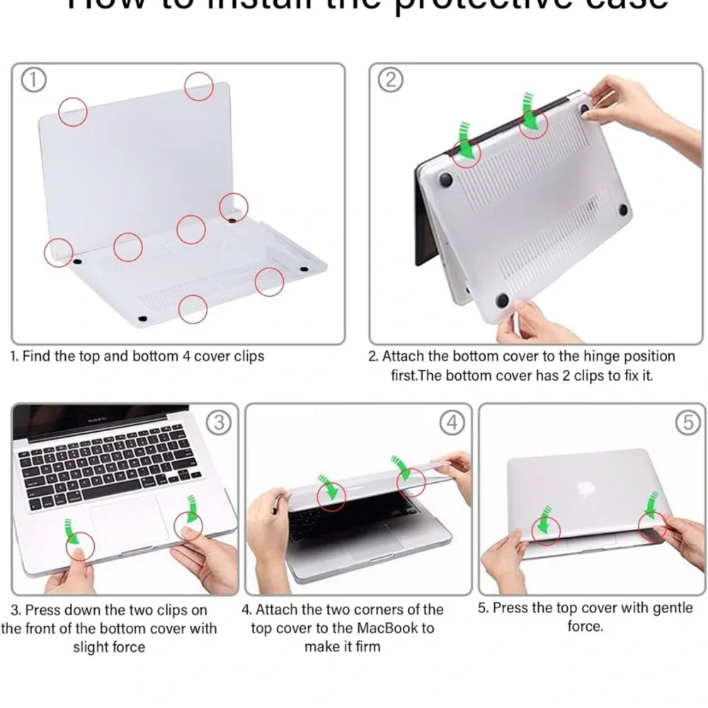 Apple MacBook Clear Protective Case